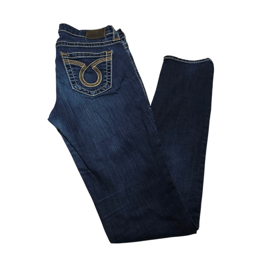 Big Star Jeans Maddie Skinny Women’s Size 27L Dark Blue Denim